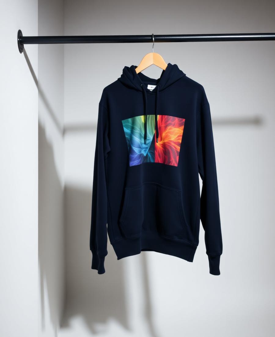 Graphic Hoodies produced by MLC using CMYK Print