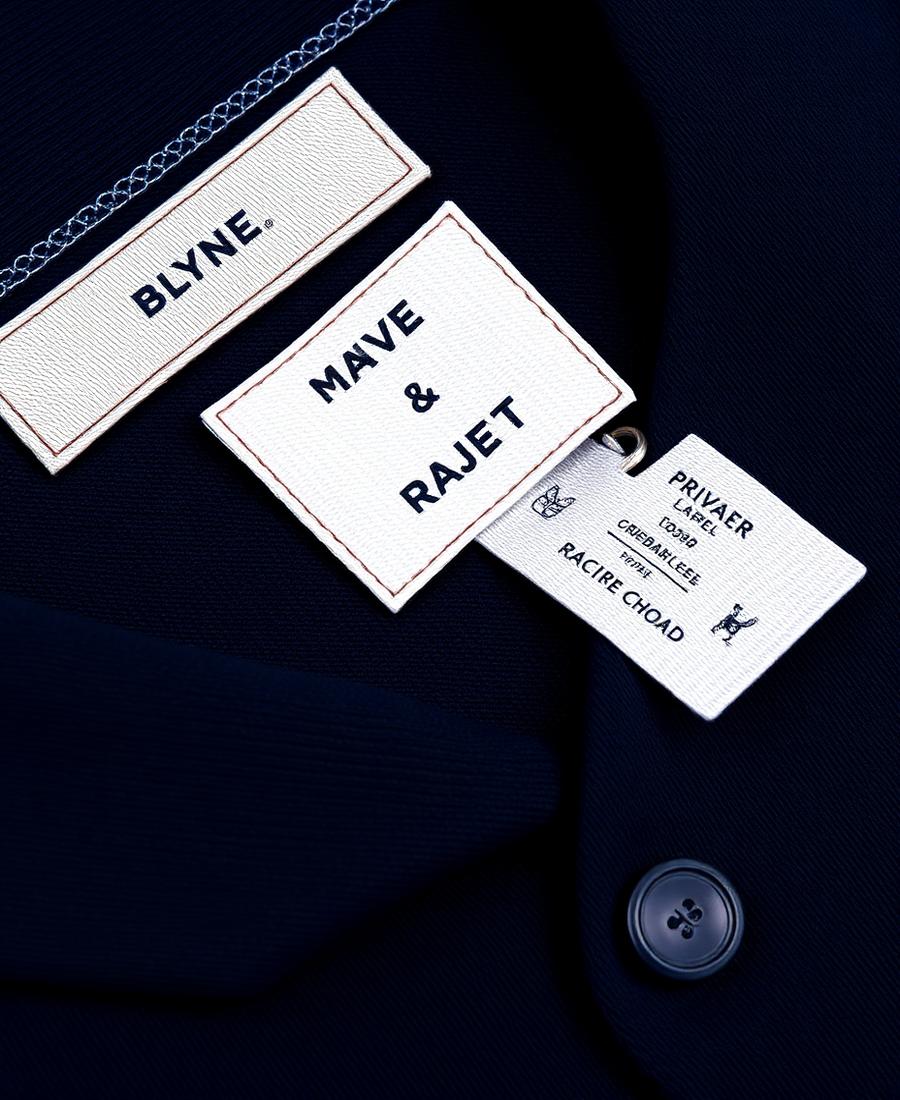 Private Label Clothing produced by MLC using Custom Branding